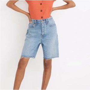 Madewell Baggy Denim Bermuda Jean Shorts NWT